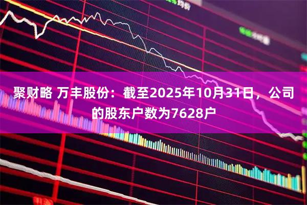 聚财略 万丰股份：截至2025年10月31日，公司的股东户数为7628户