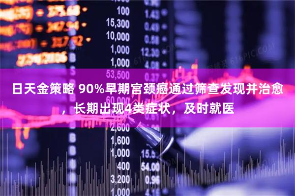 日天金策略 90%早期宫颈癌通过筛查发现并治愈，长期出现4类症状，及时就医