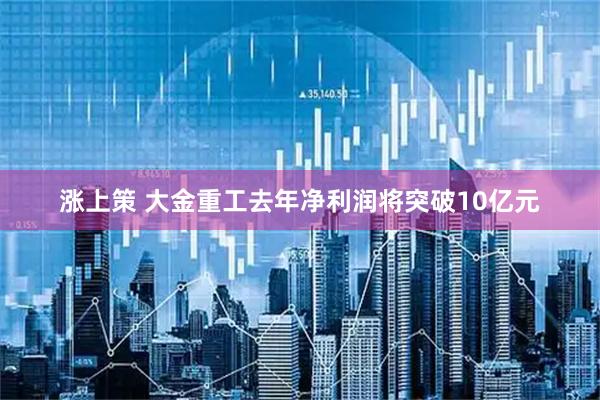 涨上策 大金重工去年净利润将突破10亿元